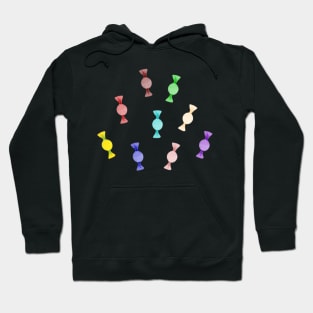 Rainbow Halloween Hard Candy Pattern Hoodie